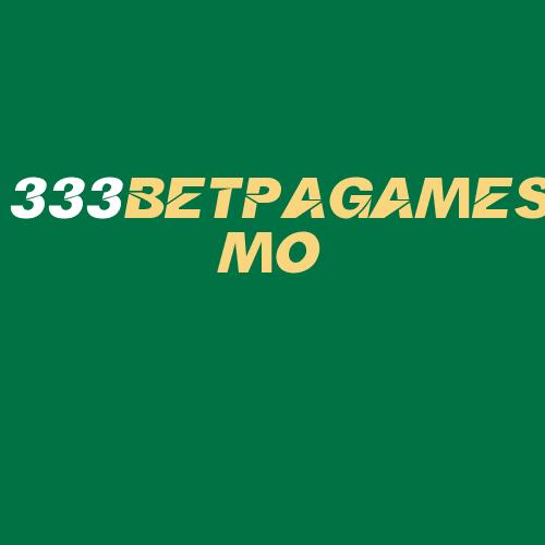 Logo da 333BETPAGAMESMO