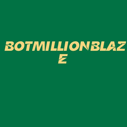 Logo da BOTMILLIONBLAZE